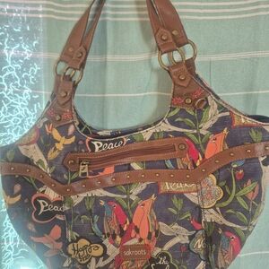 Sakroots Multicolor Canvas Tote Bag